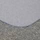 image 3 of Living and Home PVC Clear Convex Non-Slip Office Chair Desk Mat Floor Carpet Floor Protector, 0.2cm H