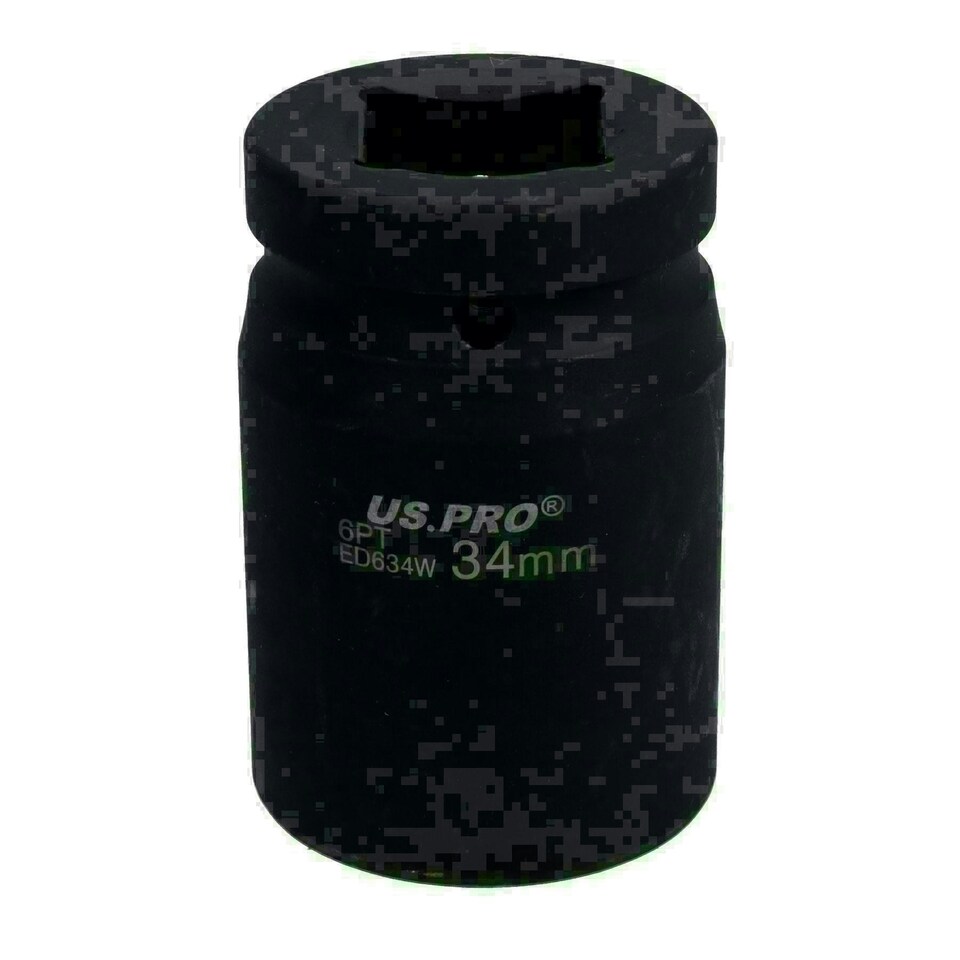 image 1 of 1" Drive 34mm Deep MM Impact Impacted Socket 6 Sided Single Hex