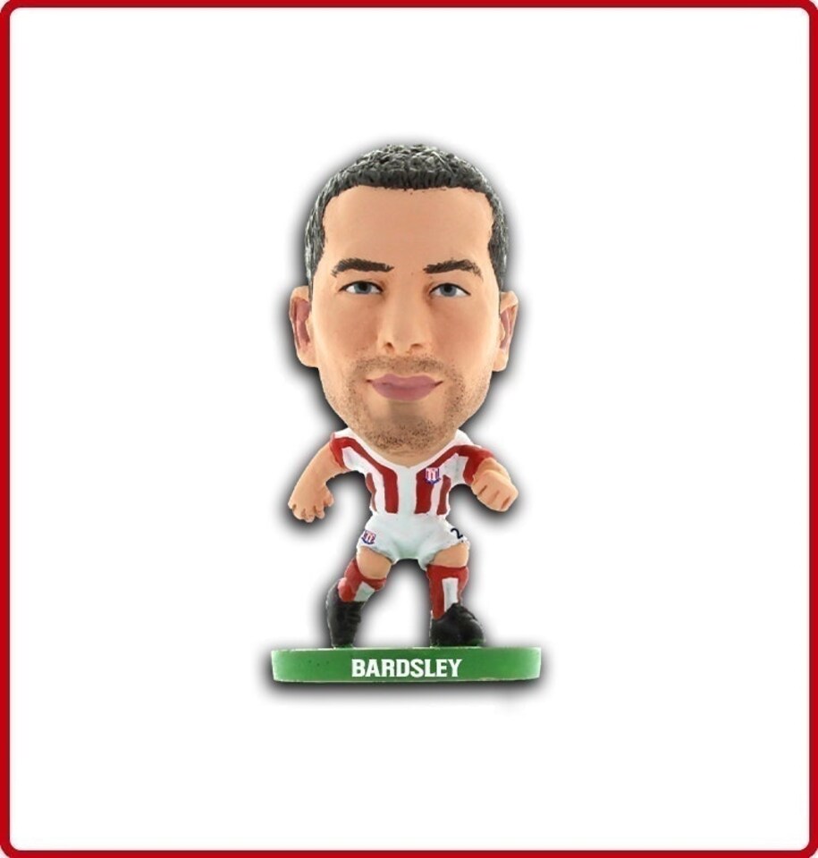 image 1 of Soccerstarz - Stoke City - Phil Bardsley - Home Kit