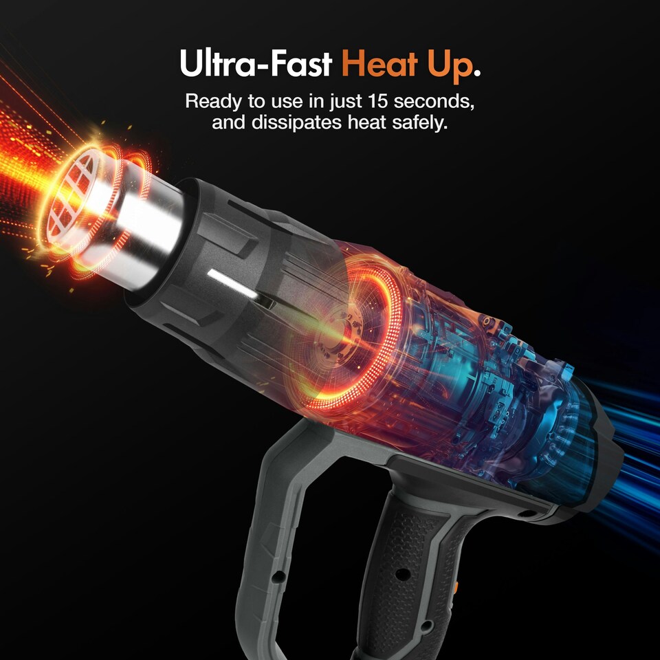 image 1 of VonHaus 2000w Heat Gun with Two Temperature Settings
