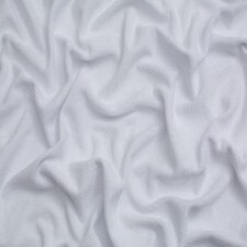 Minerva Core Range White One Sided Cotton Towelling Fabric for Dressmaking, 150cm / 59" Wide - per metre