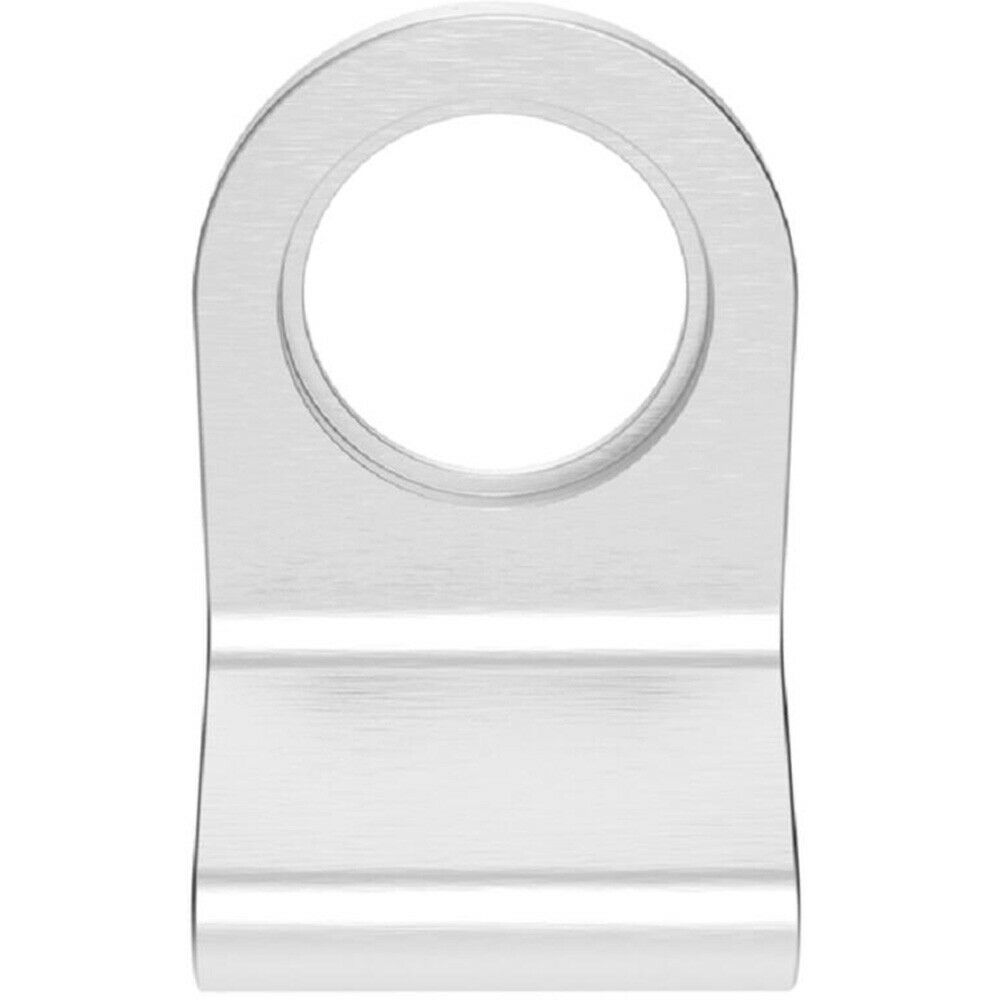 Loops Cylinder Latch Pull Night Latch Door Handle 72 x 48mm Satin Chrome