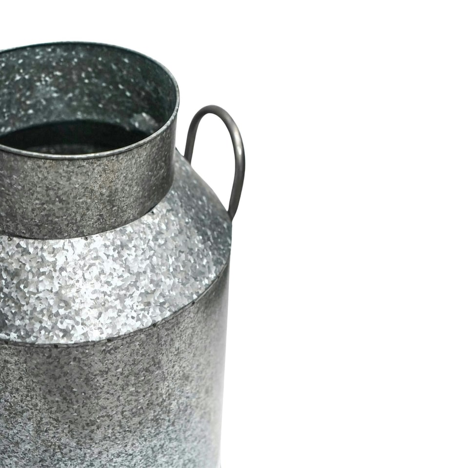 image 1 of Galvanised Milk Churn