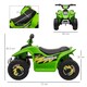 image 5 of HOMCOM 6V Kids Electric Ride on Car All Terrain Vehicle Toy Quad Bike with Forward Reverse Functions Toddlers for 18-36 Months Old Green