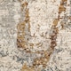 image 6 of LIVABLISS Arda-Abstract Modern Marble Fringe Rug 200 x 290 cm | Taupe Grey Brown