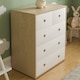 image 4 of Junior Vida Neptune 5 Drawer Chest, White & Oak - Set of 2