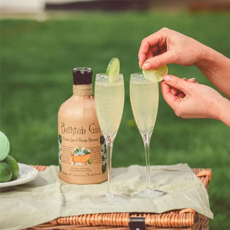 image 1 of Bathtub Gin - Persian Lime & Orange Blossom | Clear