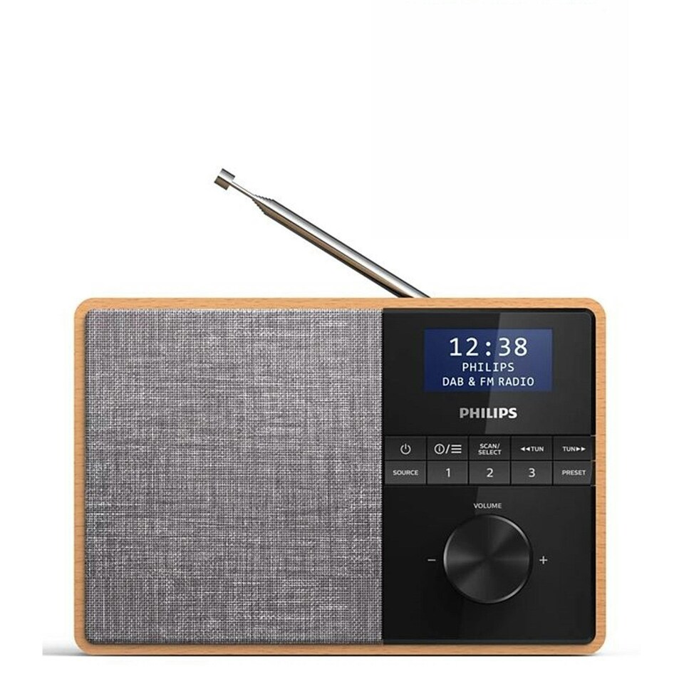 image 1 of Philips TAR5505-10 Black Audio Portable Bluetooth FM/DAB+ Digital Radio