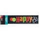image 2 of Unique Party Happy Birthday To Me Satin Party Sash - Black/Multicoloured - One Size