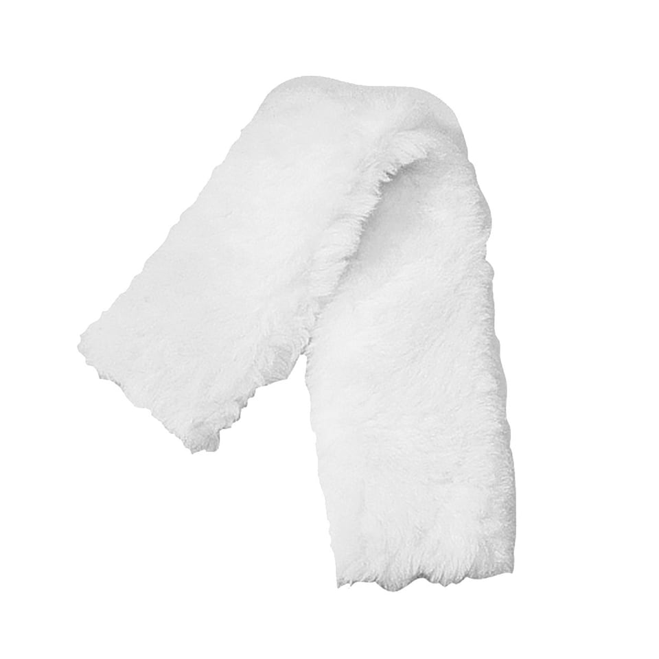 Kincade Synthetic Fleece Girth Sleeve - White - One Size
