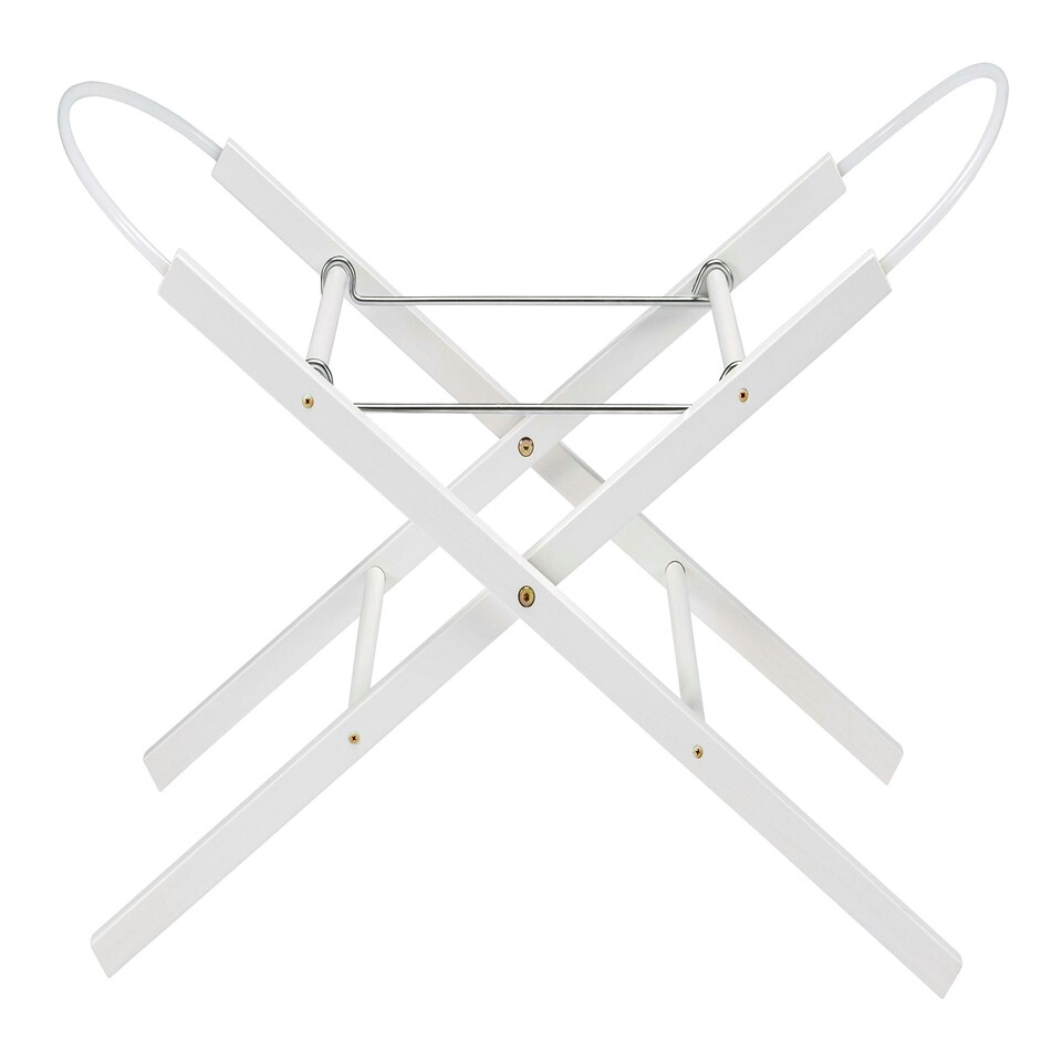 image 1 of East Coast Nursery Moses Basket Stand White