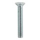 image 1 of Timco - Metric Threaded Machine Screws - PZ - Countersunk - Zinc (Size M6 x 16 - 100 Pieces)