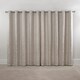image 3 of Harrow Lined Eyelet Jacquard Curtains 116cm x 183cm Cream Cream | Cream