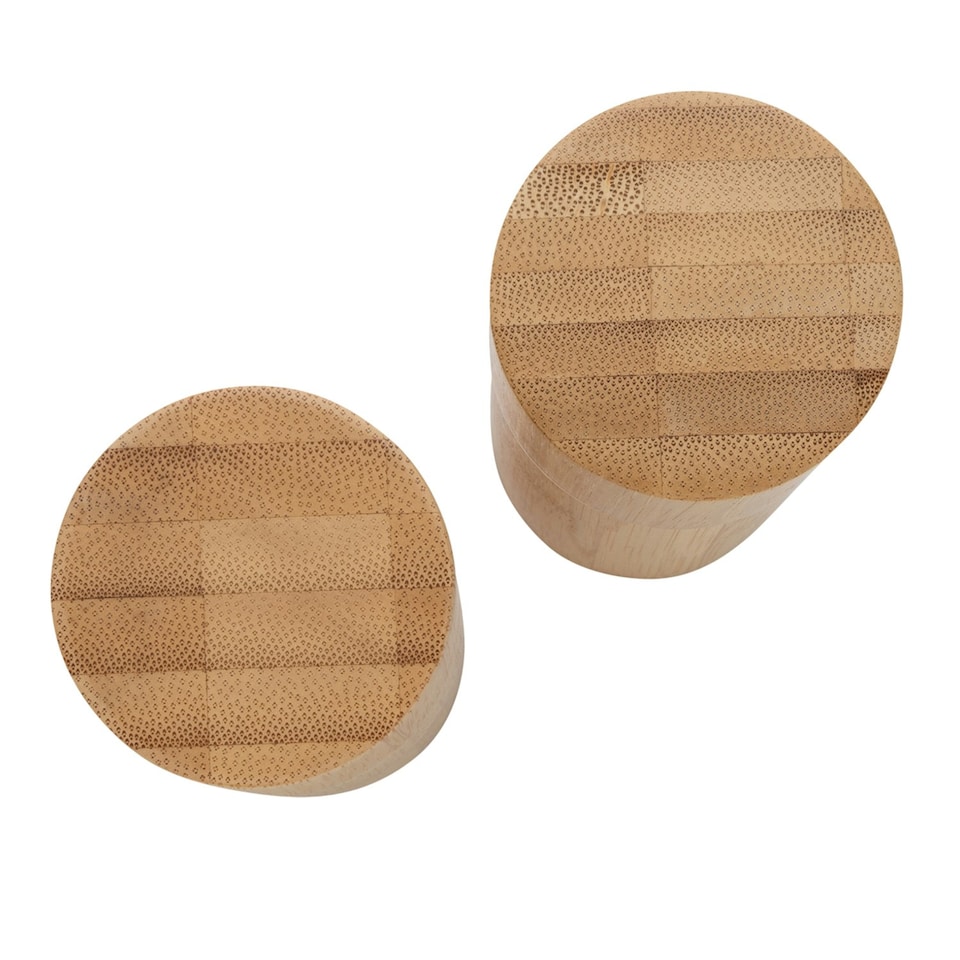image 1 of Ukiyo Bamboo Salt and Pepper Mill - Brown - One Size