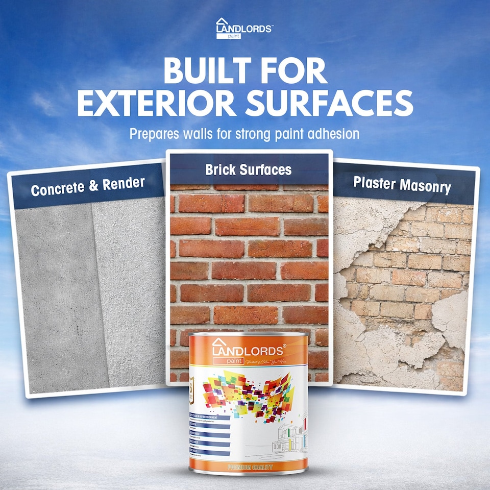 image 1 of Landlords Paint - Wall Primer Sealer - 5L