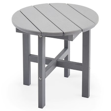 VonHaus Westport HDPE Grey Adirondack Side Table
