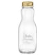 image 4 of Bormioli Rocco Quattro Stagioni Glass Juice Bottles with Screw Top Lid - 1L - Pack of 6 Clear | One Size