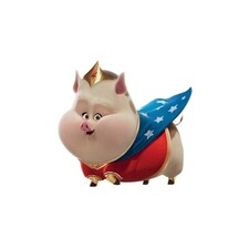 PB Wonder Woman's Pig DC League of Super Pets Star Mini Cardboard Cutout 92cm