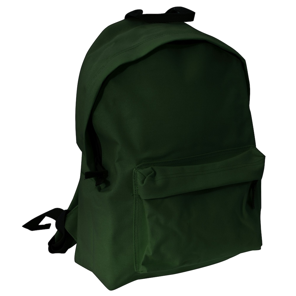 image 1 of Bagbase Junior Fashion Backpack / Rucksack (14 Litres) - Bottle Green - One Size