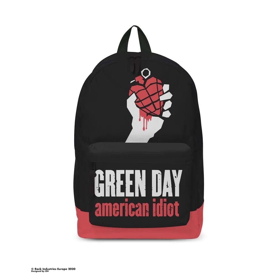 image 1 of Rocksax Green Day Backpack - American Idiot