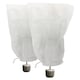 image 1 of Harbour Housewares Plant Fleece Frost Protection Covers with Drawstring - 1.2M x 1.8M - Pack of 2 | White | White