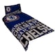 image 1 of Chelsea FC Single Duvet And Pillow Case Set Impact Design - Blue - One Size