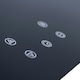 image 5 of SIA CERH60BL 60cm 4 Zone Touch Control Electric Ceramic Hob In Black