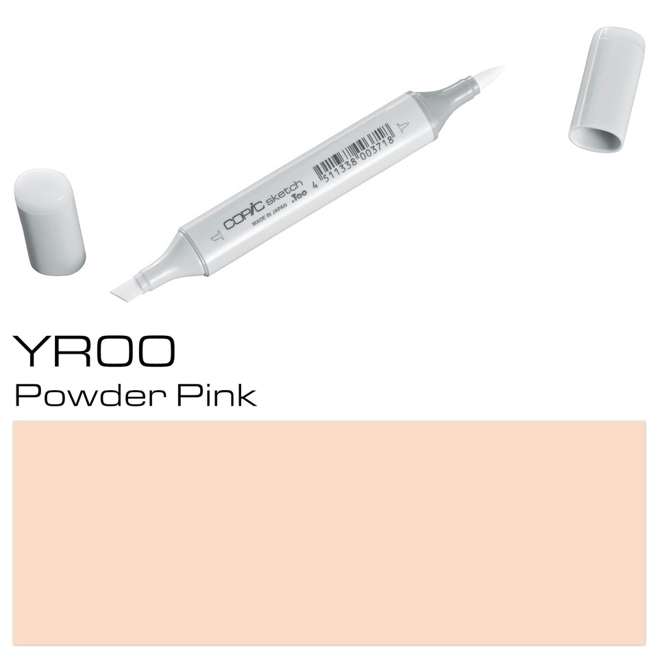 image 1 of Copic Sketch Marker, Powder Pink, Single Pen