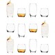 image 1 of Argon Tableware 12 Piece Tondo Glassware Set - Clear Clear