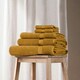 image 3 of Yard Loft 2 Pack Face Cloths Ochre