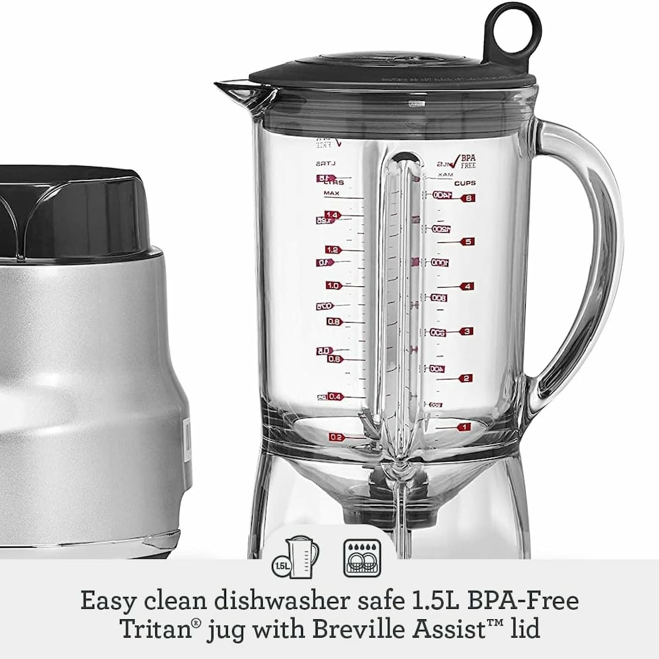 image 1 of Sage The Fresh & Furious, Blender for Smoothies and Ice Crushing, Silver