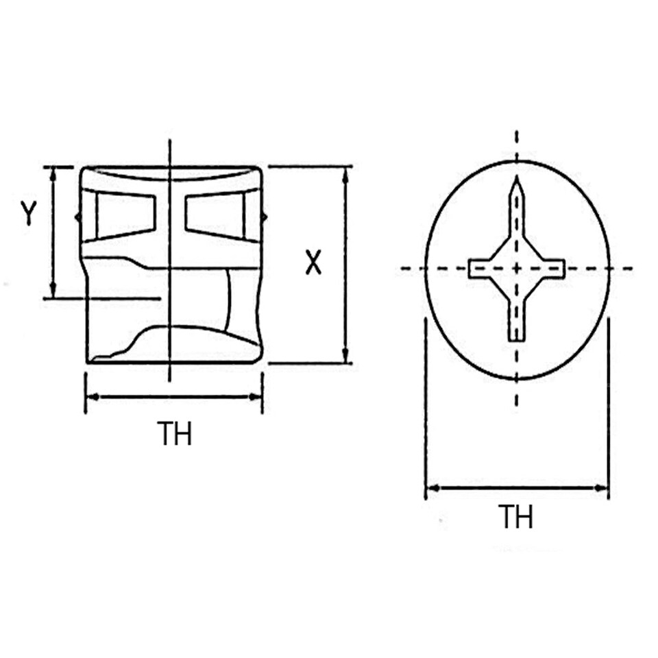 image 1 of FittingsCo, Mini Cam, 10 x 6 x 12mm, Pack of 100
