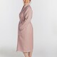 image 5 of Martex Linen Bathrobe Large Mellow Pink