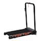 image 1 of HOMCOM 1-6 km/h Folding Motorised Treadmill Walking w/ Remote Control Black