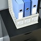 image 8 of HOMCOM Mobile Vertical Filing Cabinet with 5 Drawers for Home Office, Black