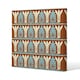 image 1 of Egyptian Flower Ornament Pattern (Canvas Print) 46 x 46 x 4cm