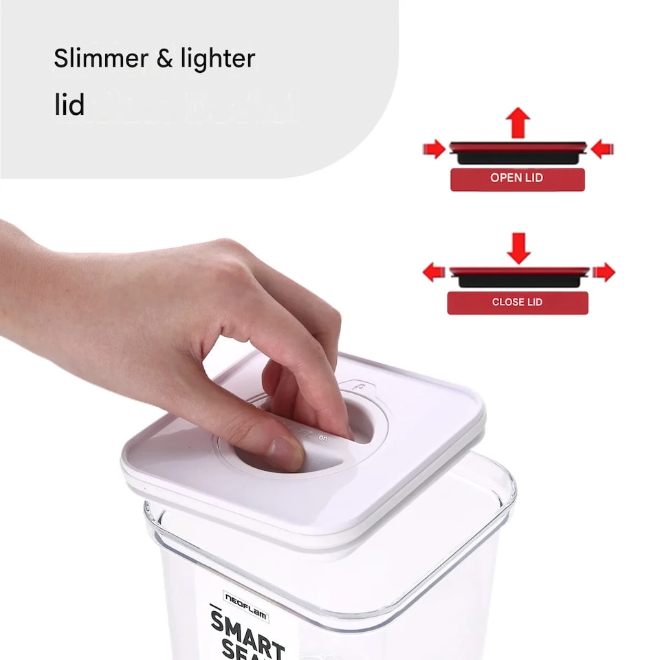 image 1 of NEOFLAM Smart Seal Airtight Food Storage Container 550ml