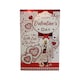 image 2 of Red Glitter Hearts Classic Design Valentine's Day Card