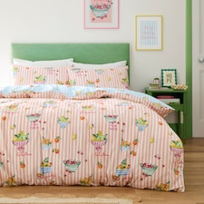 Fusion Summer Fruits Duvet Cover Set Multi