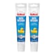 image 1 of Unibond Silicone Sealant Anti-Mould & Waterproof for Kitchen & Bathroom, 50ml, 2 Pack