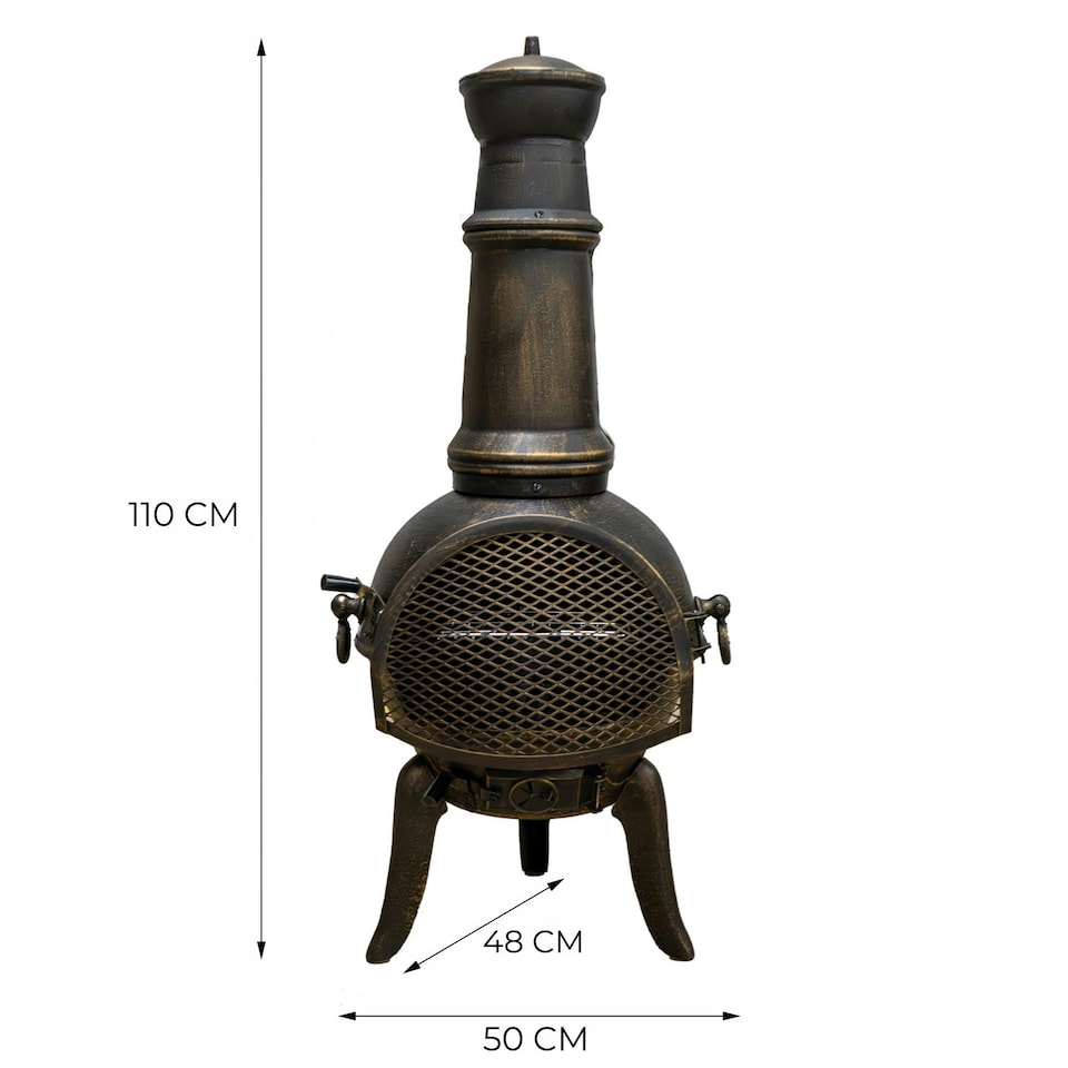 image 1 of Cast Iron Chiminea
