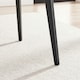 image 4 of Furniturebox Koko White Round Dining Table with Black Legs 100cm