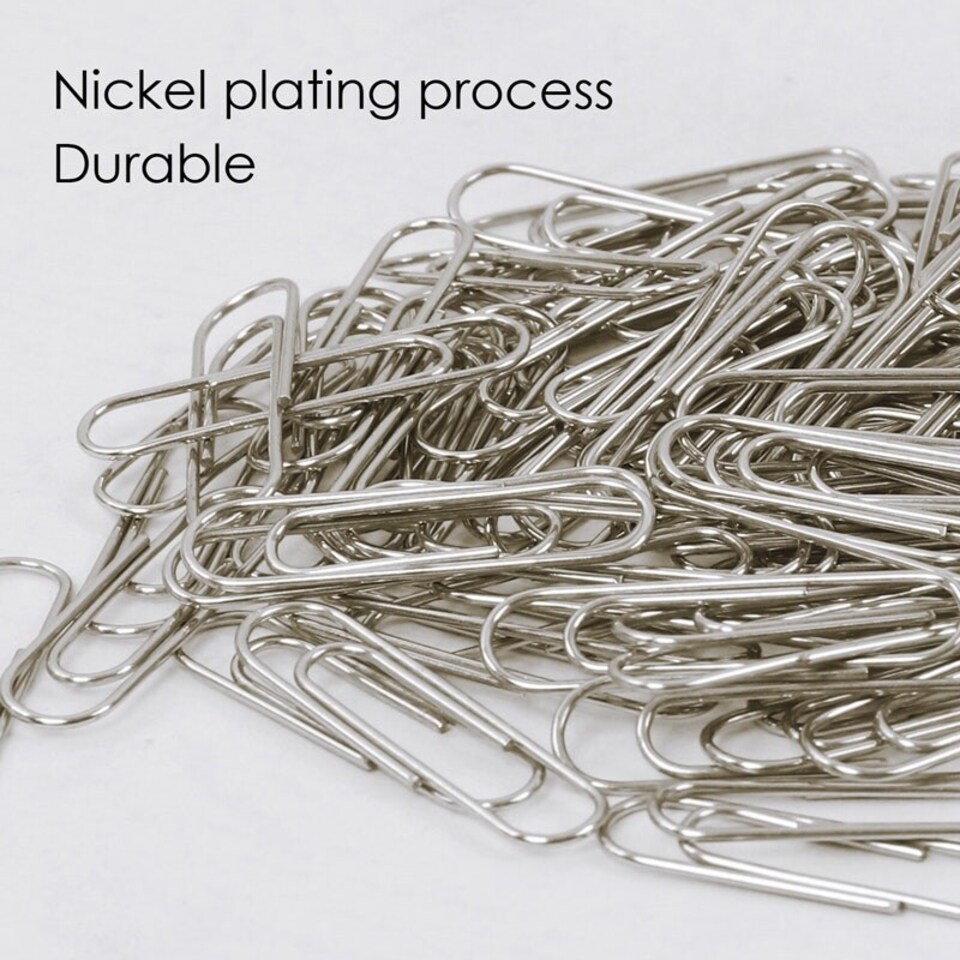 Pack of 100 Round End Paper Clips 28mm - Tesco Groceries