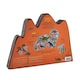 image 4 of Floss & Rock Jigsaw Puzzle 80 Piece - Dinosaur