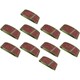 image 1 of 610mm x 100mm 80 Grit Fine Sander Grinder Sanding Belts Abrasive Discs 50pk