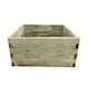 image 1 of Forest Garden Caledonian Wooden Square Raised Bed 90 x 90cm