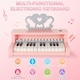 image 4 of Piano Toy 25 Keys Music Toy Instruments with Microphone Piano Keyboard Toy