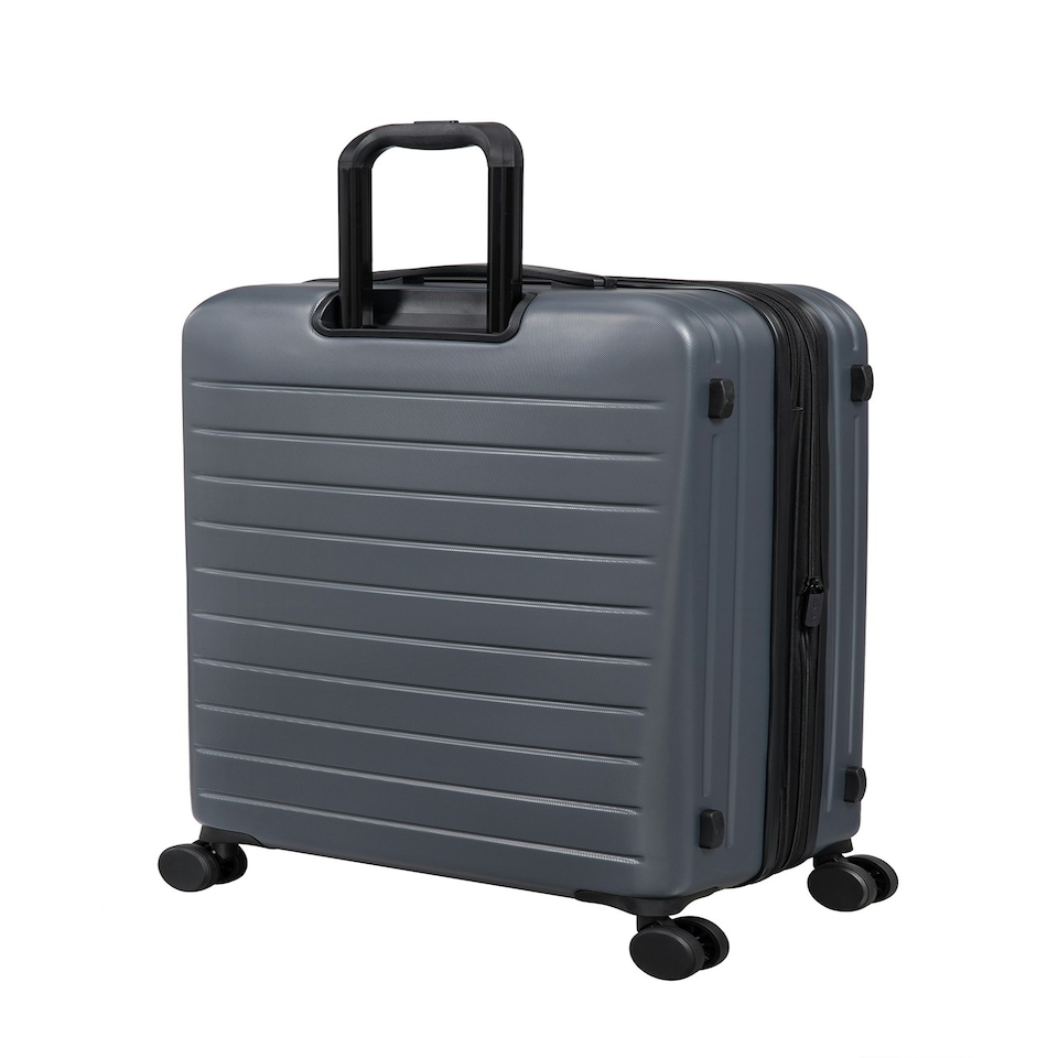 image 1 of IT Luggage Legion Asphalt Expandable Large Suitcase with TSA Lock Grey | Large