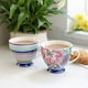 image 7 of KitchenCraft China Bright Floral Footed Mug Multi