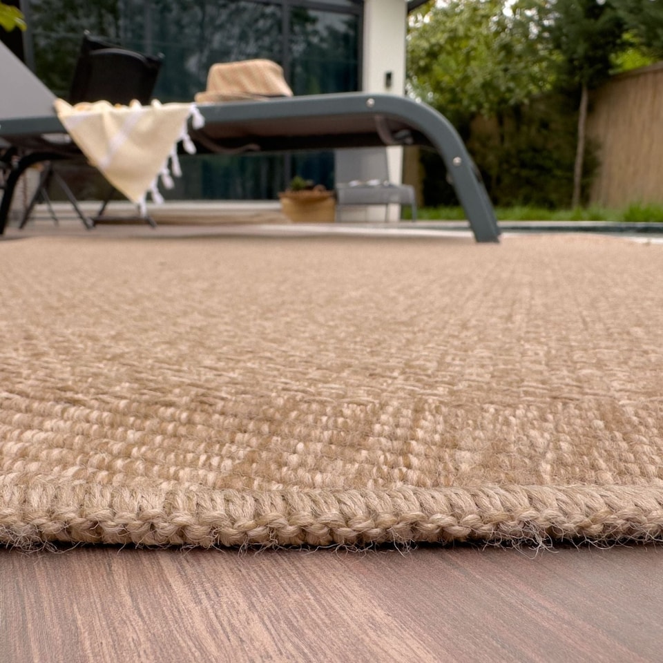 image 1 of The Rugs Nature Collection Square Dots Design Outdoor Rugs Garden Patio | 5200